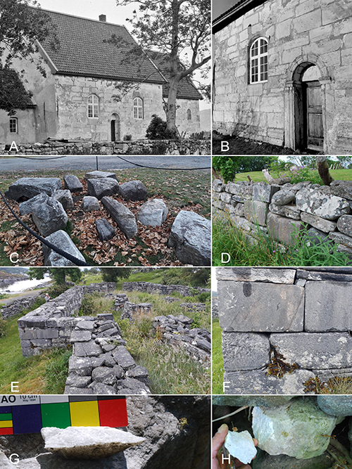 Varias imágenes muestran estructuras y restos arqueológicos de piedra en diferentes estados de conservación y entornos naturales.

Descripción generada con IA
